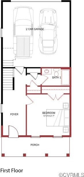 12141 Morning Walk, Henrico, VA 23233 - room layout