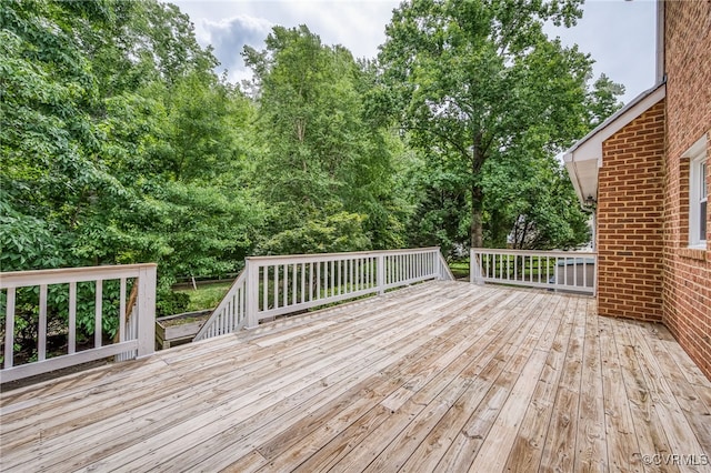 12911 Chipstead Rd, Chester, VA 23831 - view of wooden terrace