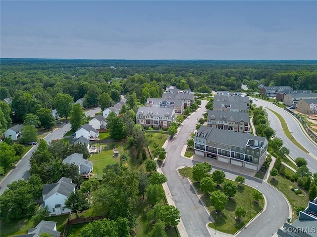 10925 Parkshire Ln, Henrico, VA 23233 - aerial view of residential area featuring a heavily wooded area