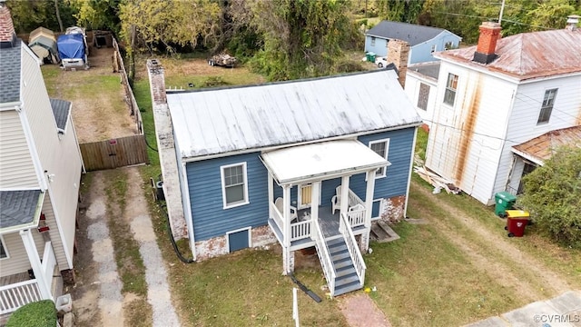 734 Harrison St, Petersburg, VA 23803 - aerial view