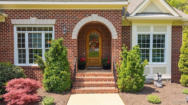 12712 Dell Hill Ct, Chesterfield, VA 23831 - view of exterior entry with brick siding