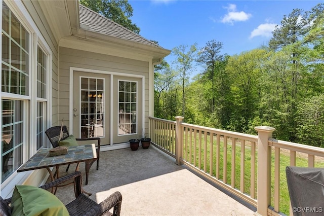 12712 Dell Hill Ct, Chesterfield, VA 23831 - view of balcony
