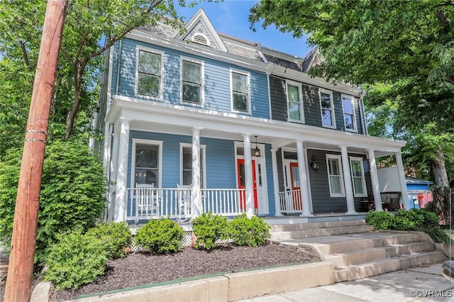 6 S Rowland St, Richmond, VA 23220 - view of front of home featuring a porch
