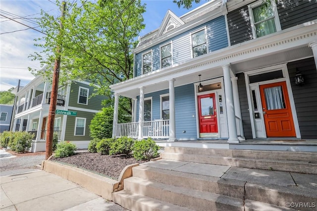 6 S Rowland St, Richmond, VA 23220 - view of exterior entry with covered porch