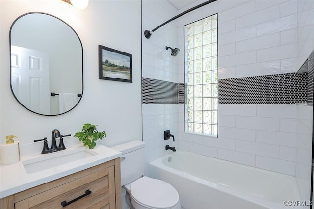 6 S Rowland St, Richmond, VA 23220 - full bathroom with toilet, vanity, and shower / bathing tub combination