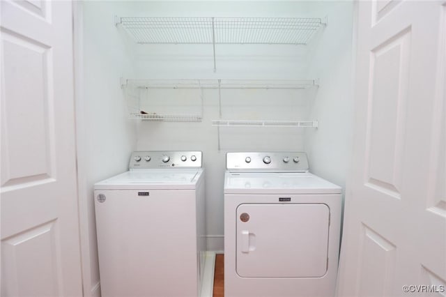 6 S Rowland St, Richmond, VA 23220 - clothes washing area featuring washing machine and clothes dryer and laundry area