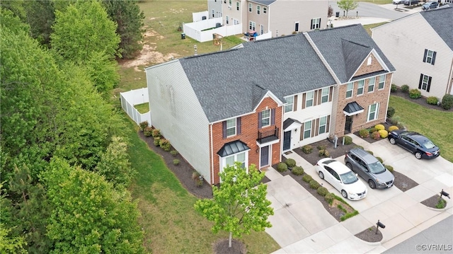 drone / aerial view