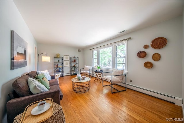 8000 N Courthouse Rd, New Kent, VA 23124 - living area featuring visible vents and wood finished floors