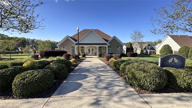 7208 Cornus Ave, Chesterfield, VA 23832 - view of front of house with french doors