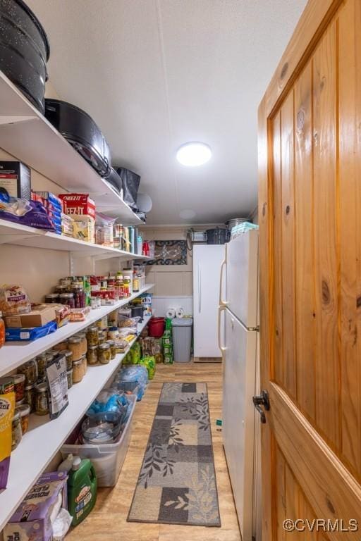 view of pantry