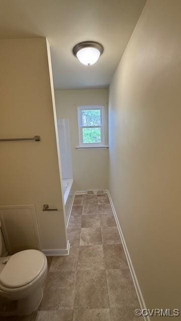 501 Faye St, Richmond, VA 23225 - bathroom with toilet and baseboards