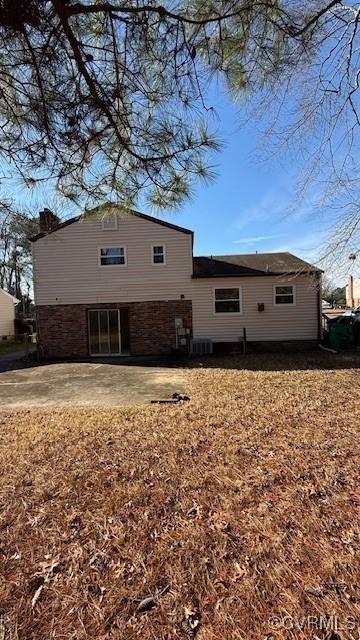 501 Faye St, Richmond, VA 23225 - back of house featuring a patio