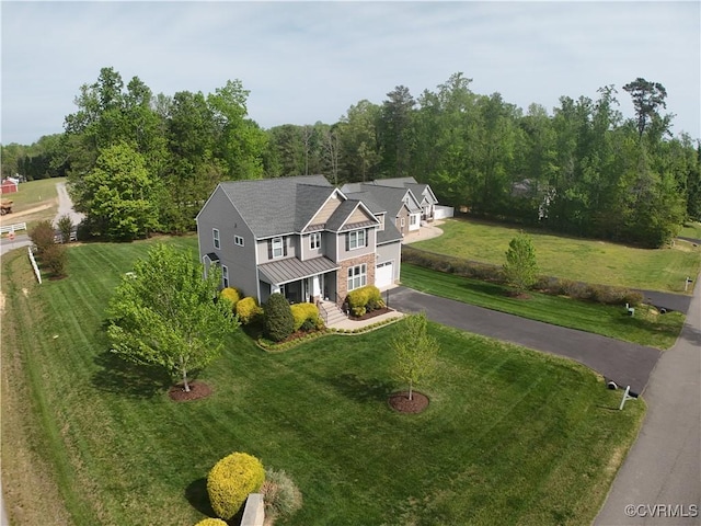 drone / aerial view