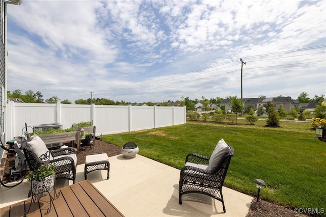 11513 Dunmore Mill Ter Unit 3-4, Chester, VA 23831 - view of patio with fence