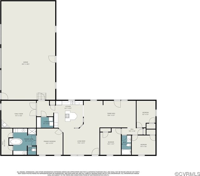 1223 Ullainee Rd, Essex, VA 22436 - property floor plan