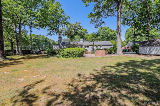 view of yard