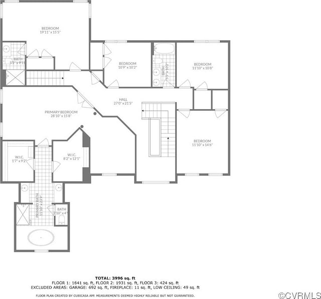 156 Hawk Nest Ct, Richmond, VA 23227 - view of home floor plan