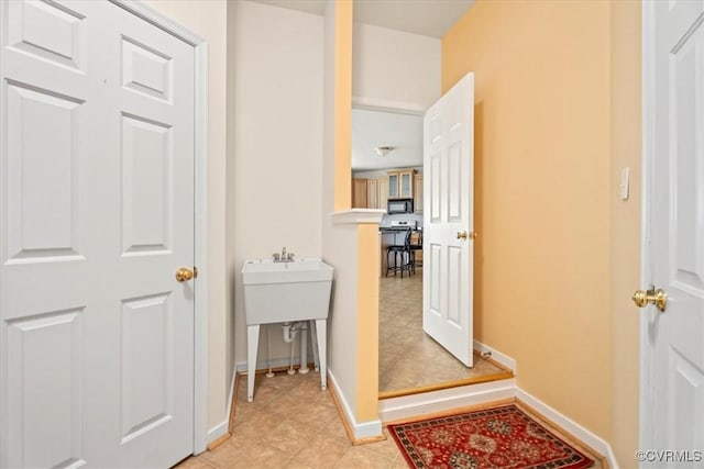 156 Hawk Nest Ct, Richmond, VA 23227 - bathroom featuring tile patterned floors and baseboards