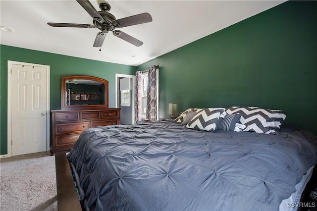 204 Pine St, Jarratt, VA 23867 - bedroom featuring a ceiling fan and carpet