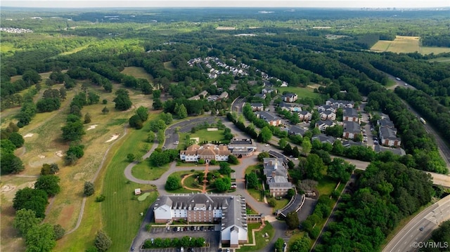 aerial view of property's location