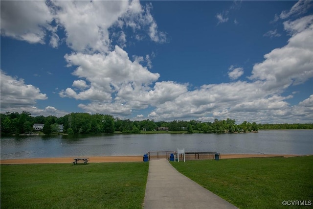 10 Mahon, Ruther Glen, VA 22546 - water view with a dock