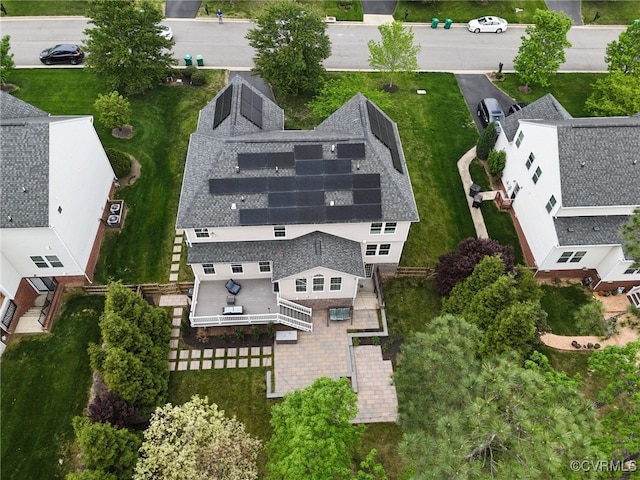 drone / aerial view