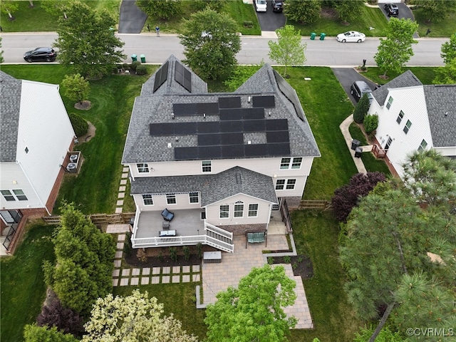 aerial view