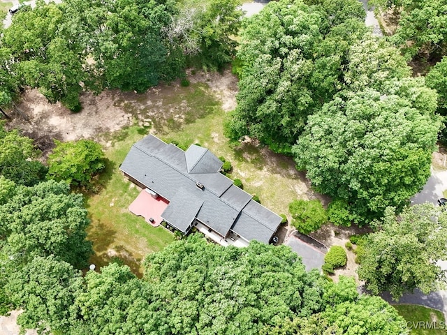 1735 Old Powhatan Ests, Powhatan, VA 23139 - aerial view of property's location
