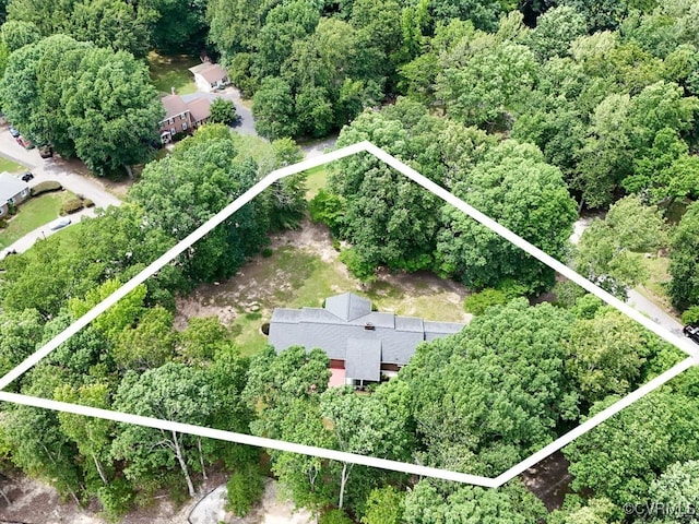 1735 Old Powhatan Ests, Powhatan, VA 23139 - view of property location featuring property parcel outlined