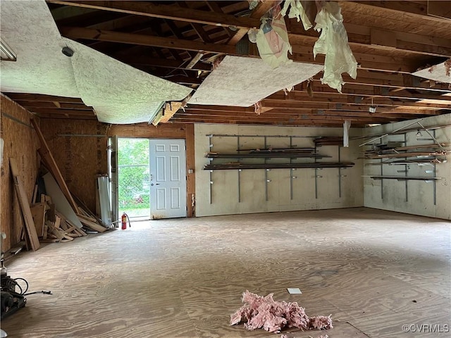 5820 Hermitage Rd, Henrico, VA 23228 - misc room featuring a garage