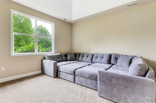 9073 Pine Hill Rd, Mechanicsville, VA 23116 - living area with baseboards and carpet floors