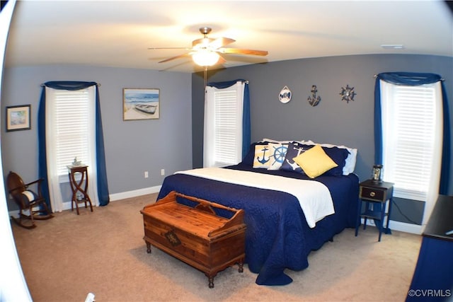 8313 Kalliope Ct, Chesterfield, VA 23838 - bedroom with carpet, baseboards, and a ceiling fan