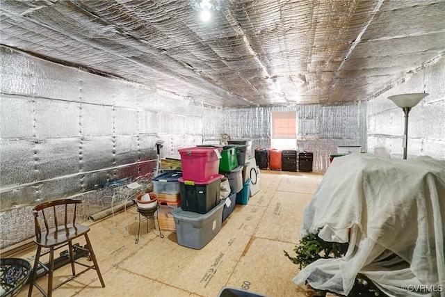 view of storage