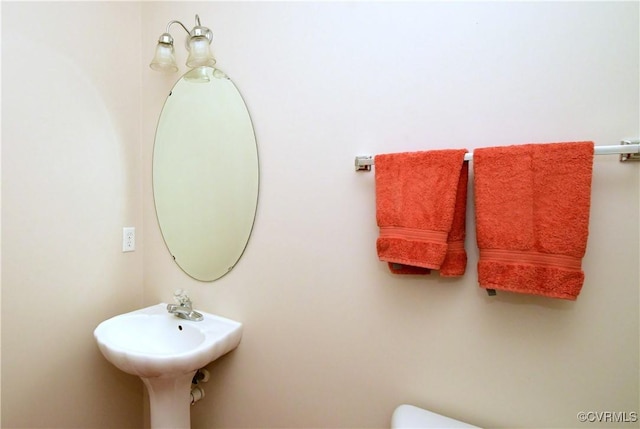 bathroom with toilet