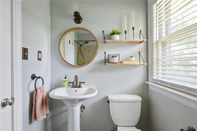 bathroom featuring toilet