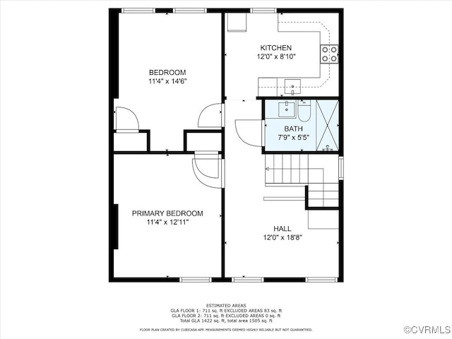 3105 2nd Ave, Richmond, VA 23222 - view of layout