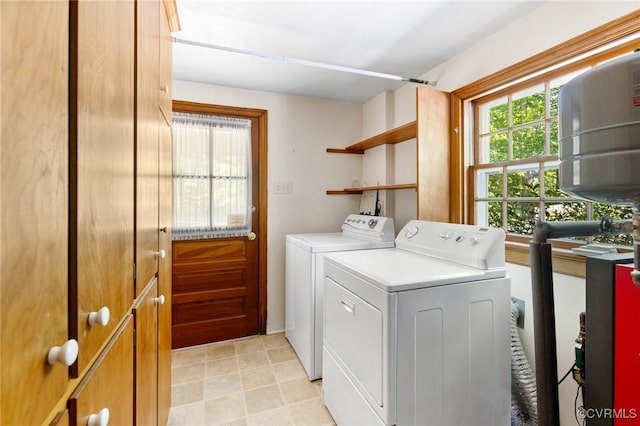 laundry area with laundry area and washing machine and dryer