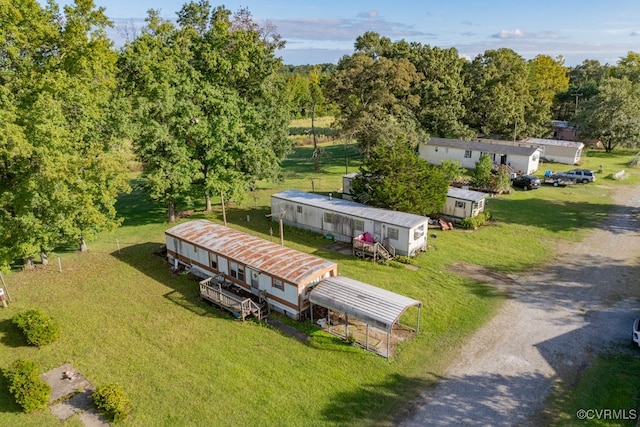 drone / aerial view