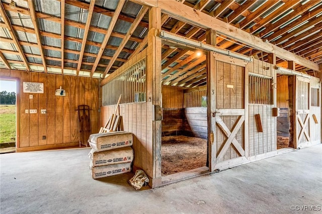 view of stable