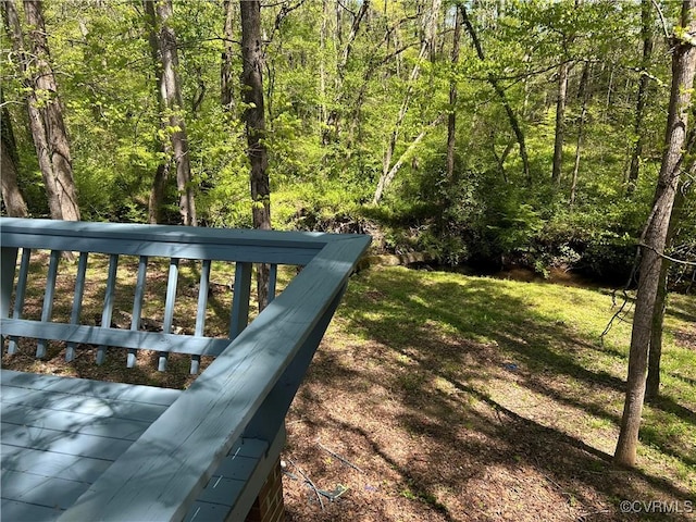 7404 Newbys Ct, Chesterfield, VA 23832 - view of yard featuring a wooded view
