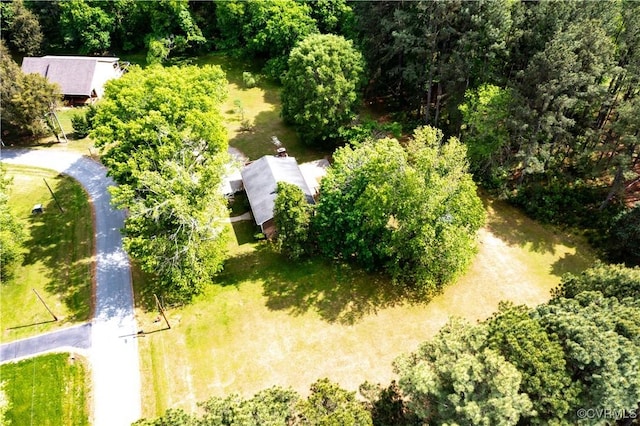 drone / aerial view