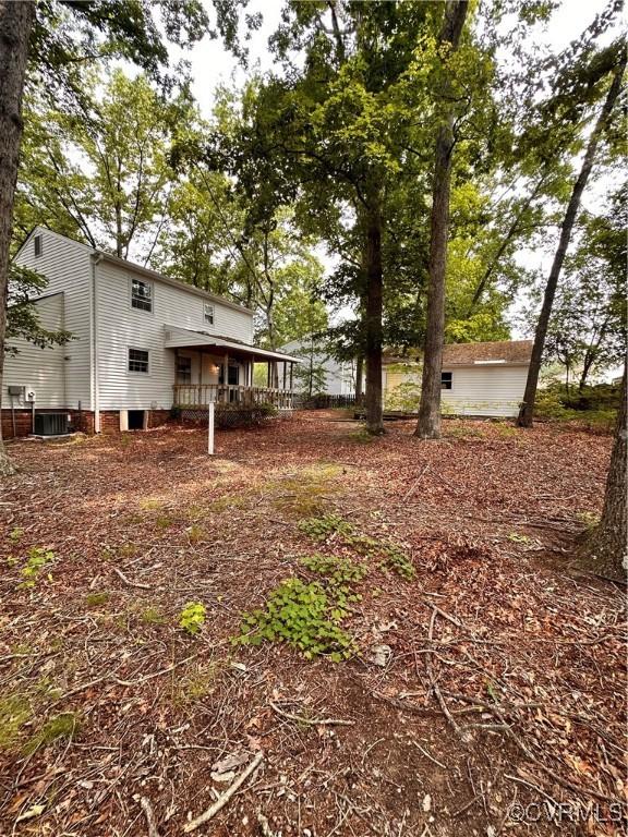 4805 Candlelight, Henrico, VA 23060 - view of yard with covered porch