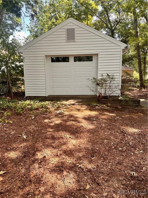 4805 Candlelight, Henrico, VA 23060 - garage featuring driveway