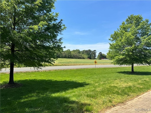 view of yard