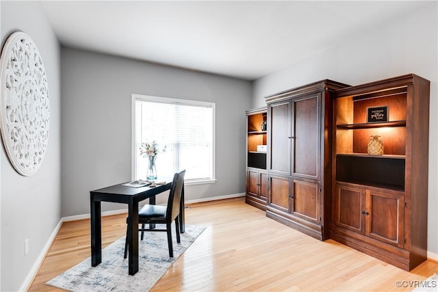 8134 Falling Leaf Ct, Mechanicsville, VA 23111 - office featuring light wood-style floors