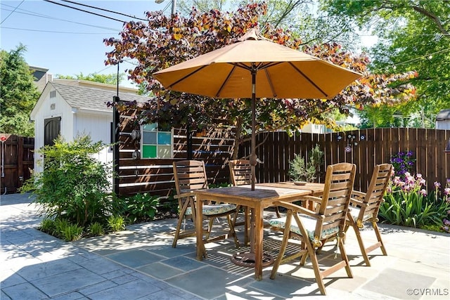 1207 N 21st St, Richmond, VA 23223 - view of patio / terrace featuring fence and outdoor dining space