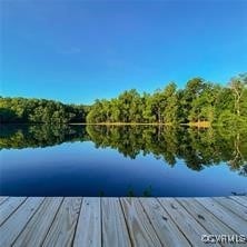 7324 Rosemead Ln, Chesterfield, VA 23838 - dock area featuring a water view