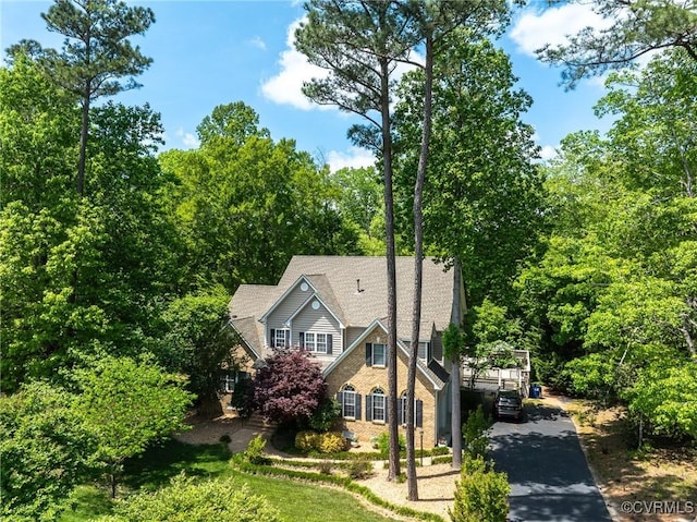 7324 Rosemead Ln, Chesterfield, VA 23838 - exterior space featuring brick siding and aphalt driveway