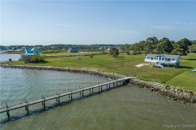 2000 Jenkins Neck Rd, Hayes, VA 23072 - drone / aerial view with a water view