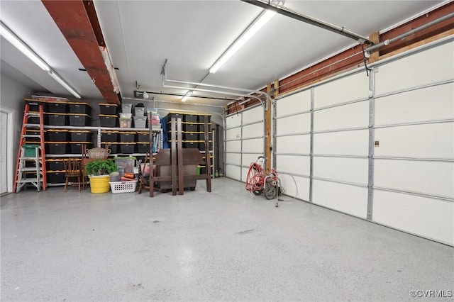 20145 Hunnicut Rd, Dinwiddie, VA 23803 - garage featuring a garage door opener